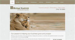 Desktop Screenshot of kostrich.ca